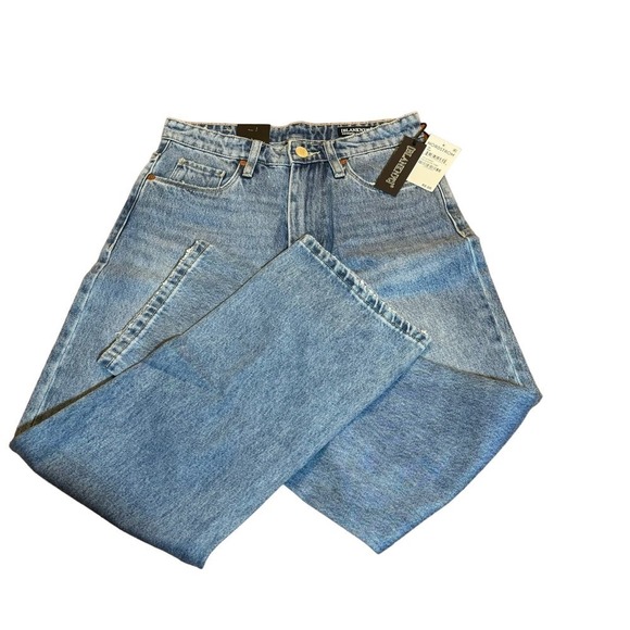 BLANKNYC The Baxter On Ocean Time Ribcage Straight Leg Jeans In Blue Size 26 NWT - Picture 6 of 11